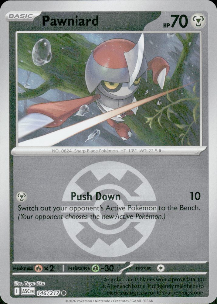 Pawniard — front scan