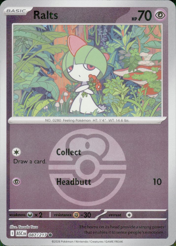 Ralts — front scan