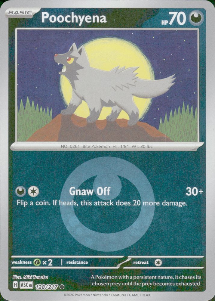 Poochyena — front scan
