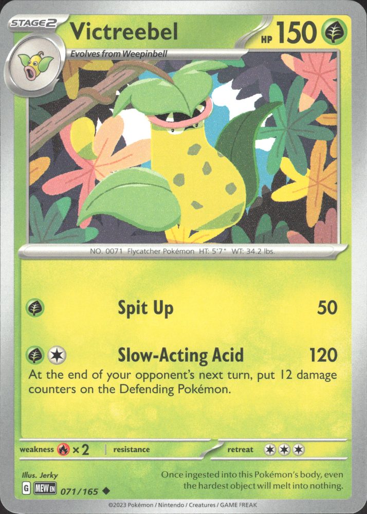 Victreebel — front scan