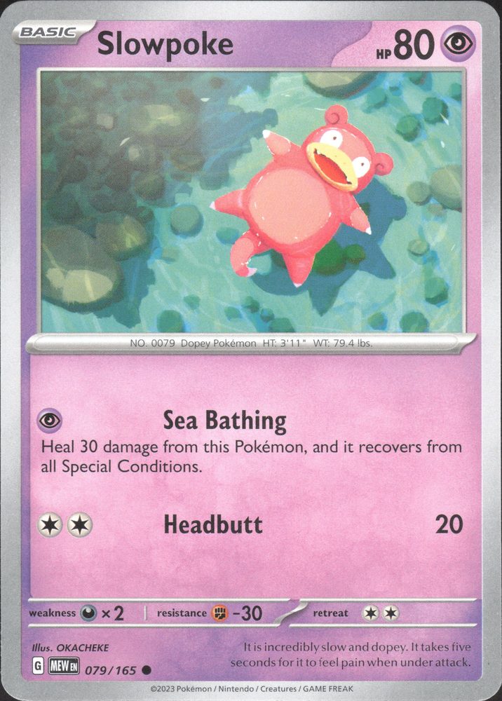 Slowpoke — front scan