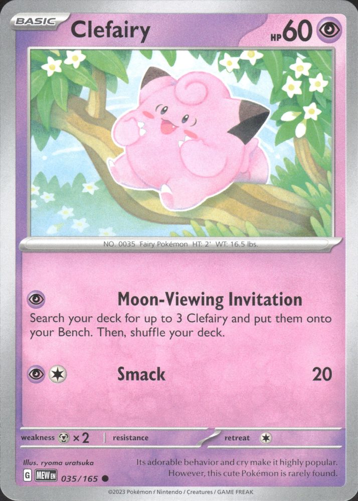 Clefairy — front scan