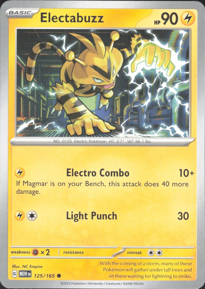 Electabuzz — front scan