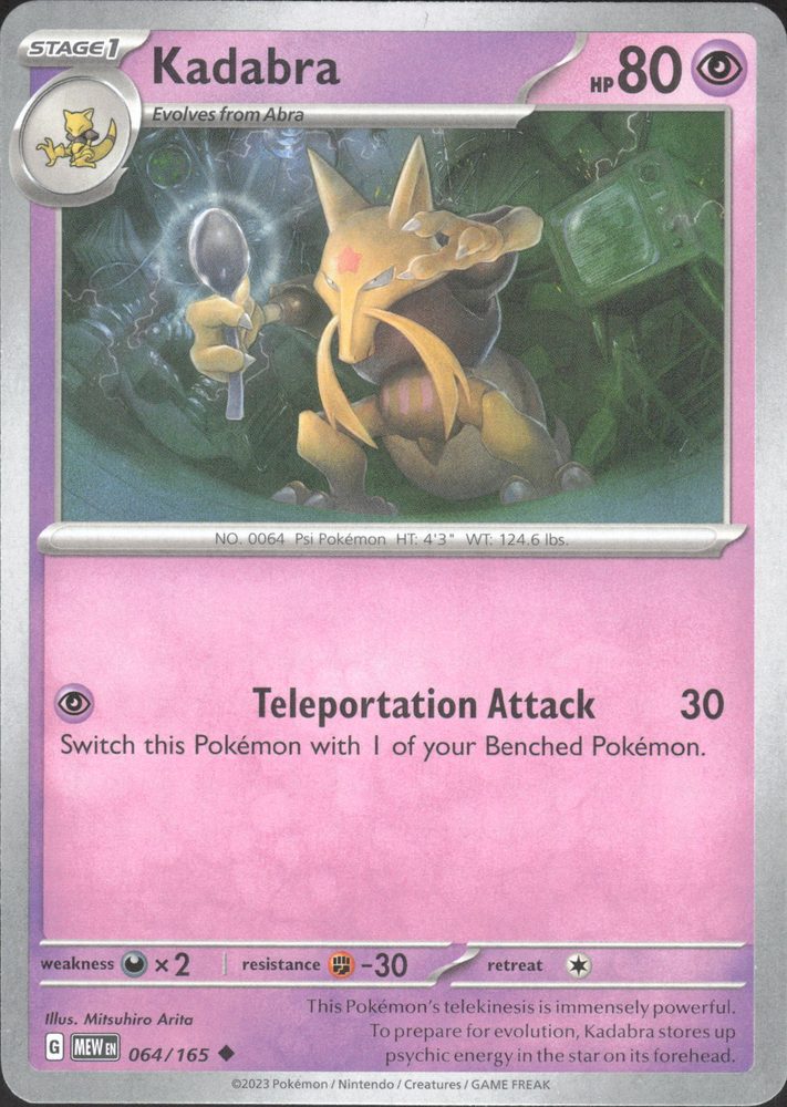 Kadabra — front scan