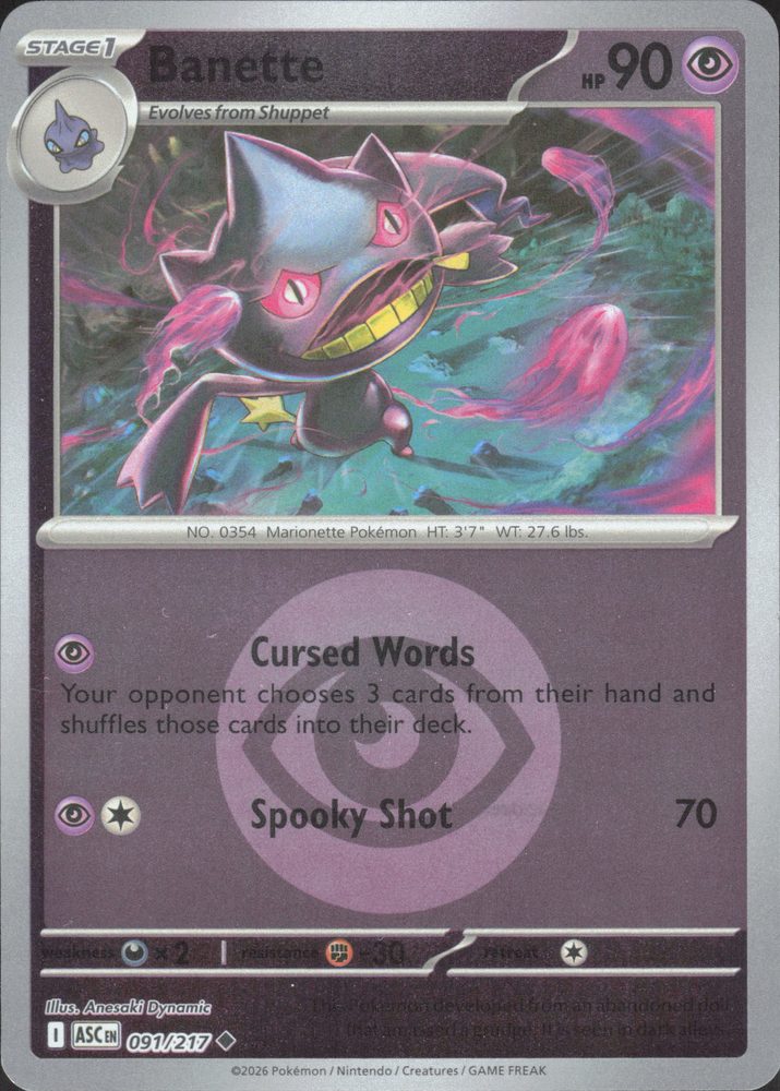 Banette — front scan