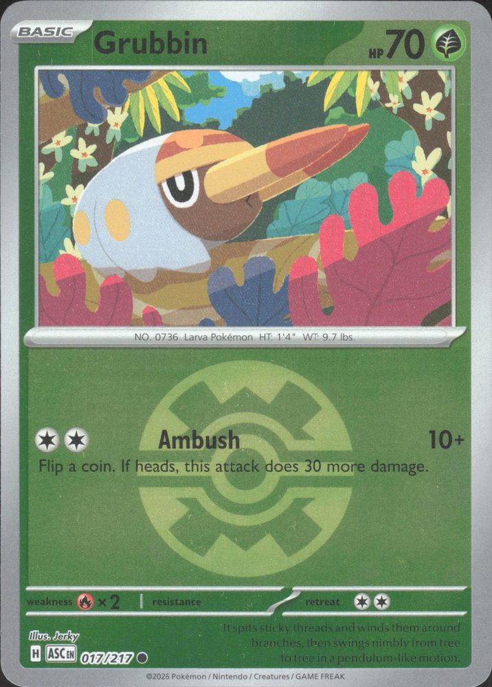 Grubbin — front scan