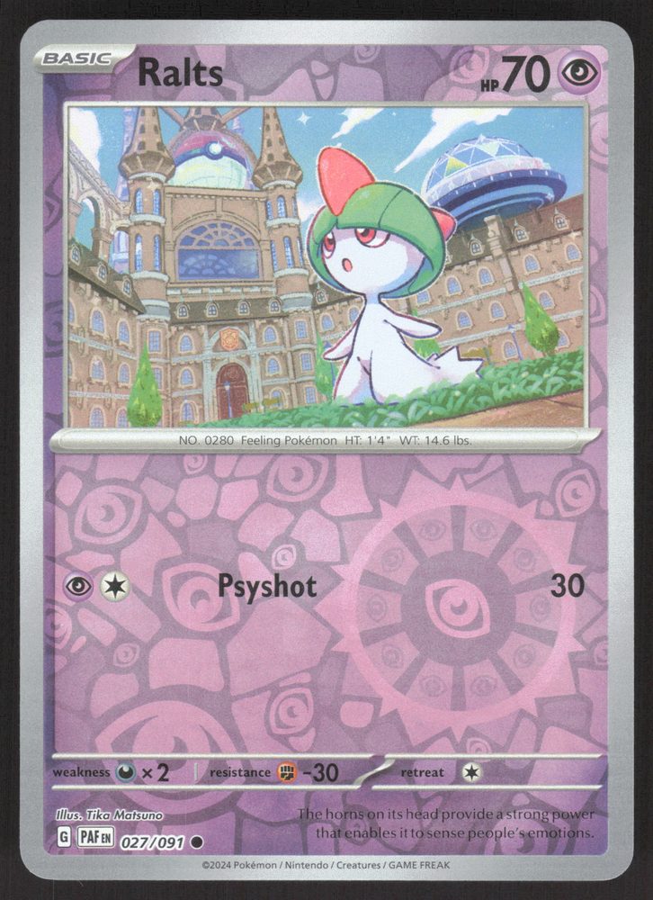 Ralts — front scan