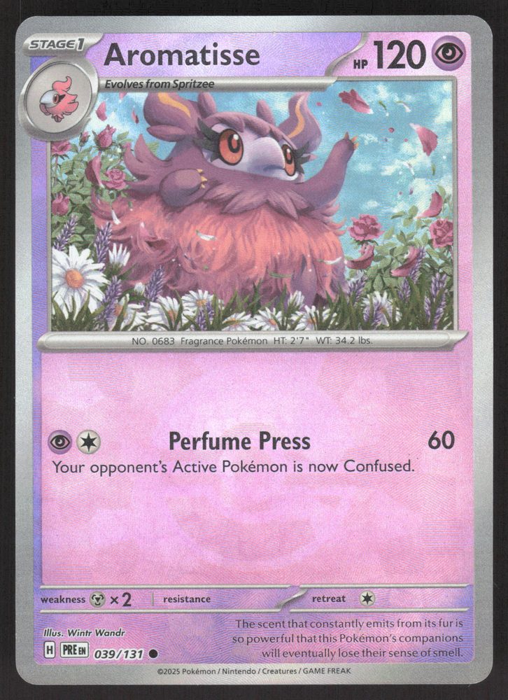 Aromatisse — front scan