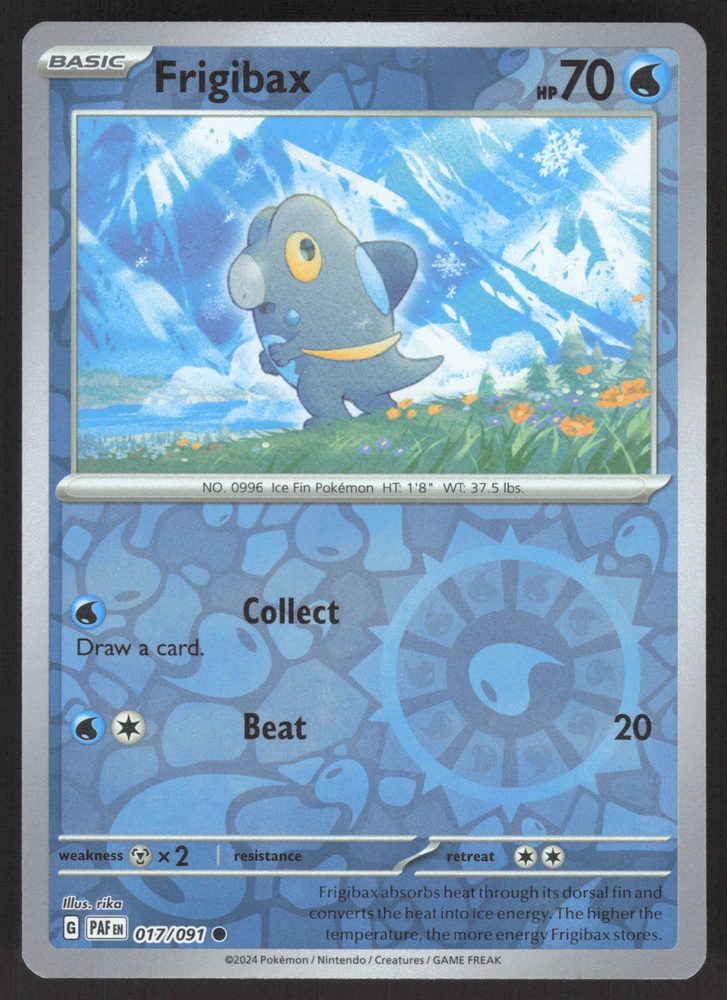 Frigibax — front scan