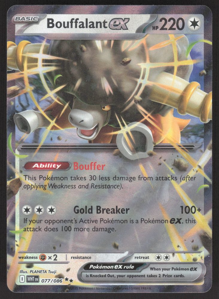 Bouffalant ex — front scan