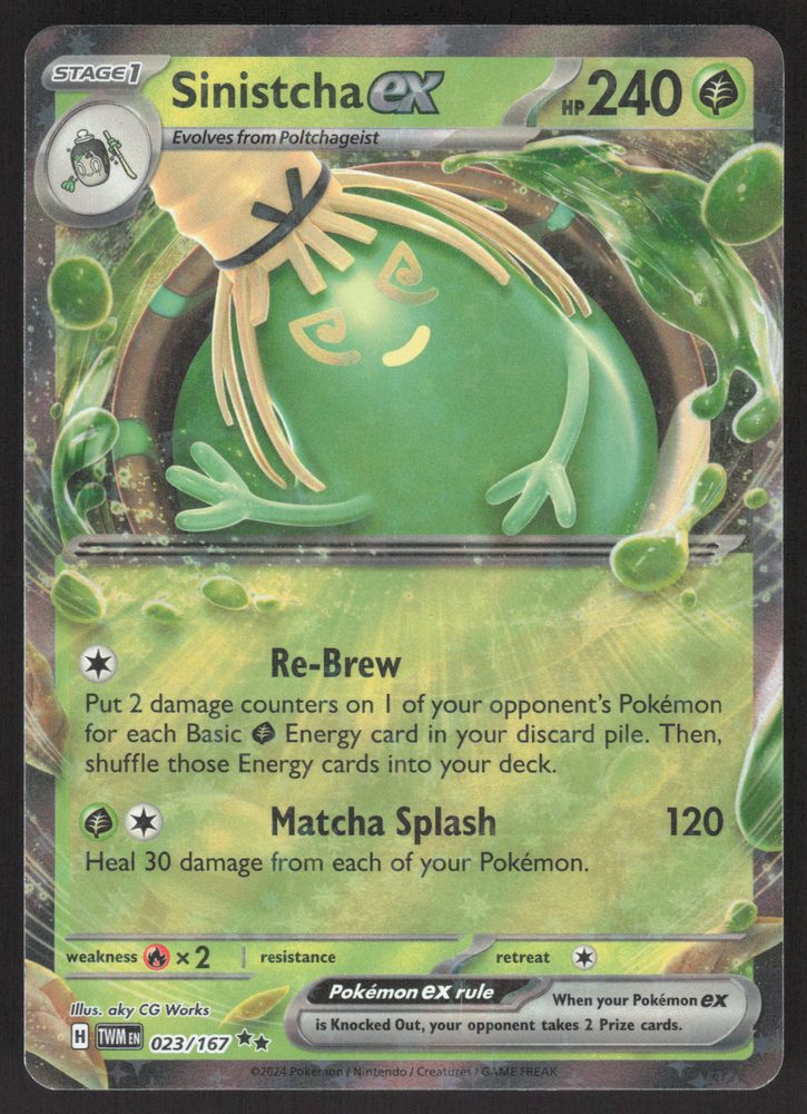 Sinistcha ex — front scan