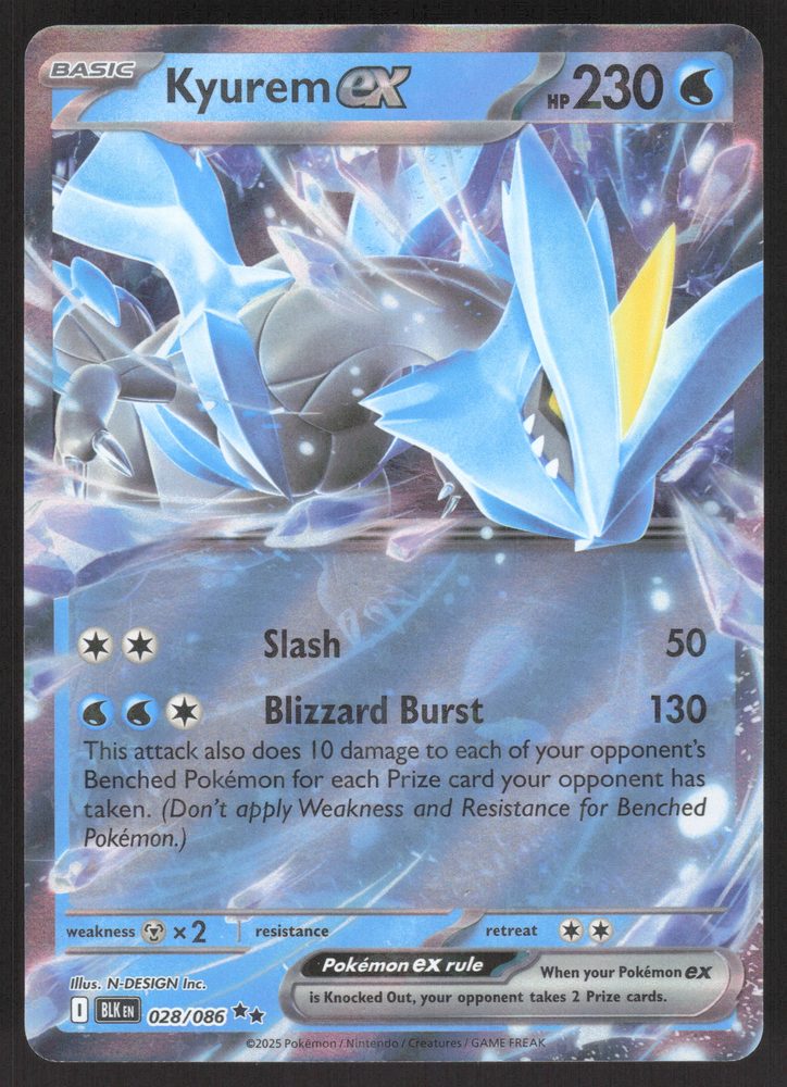 Kyurem ex — front scan