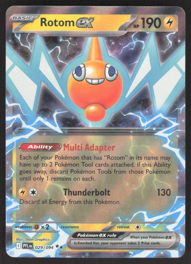 Rotom ex — front scan