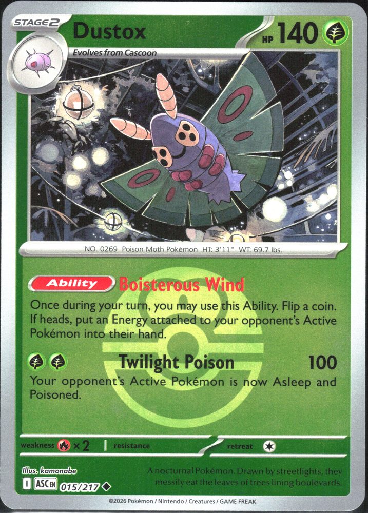 Dustox — front scan