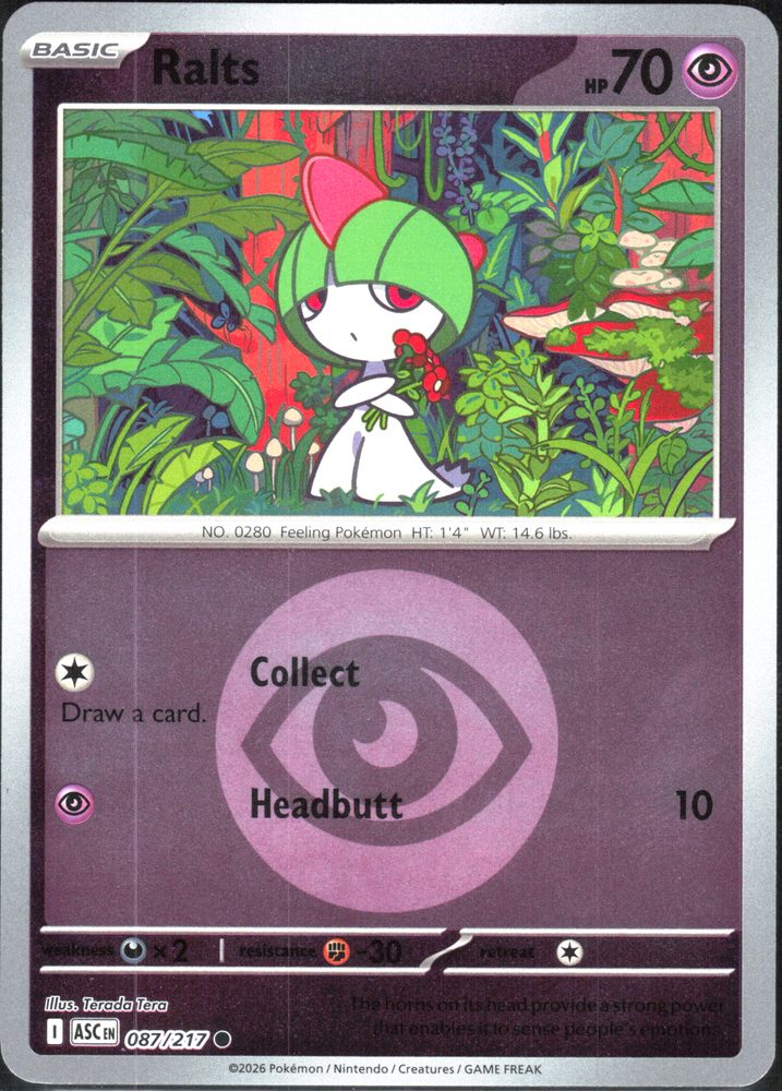 Ralts — front scan