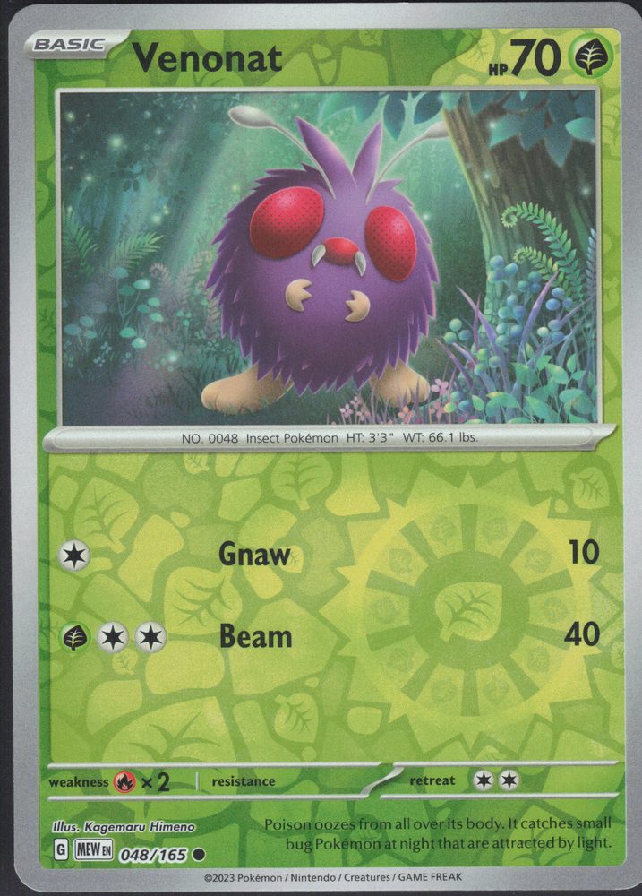 Venonat — front scan