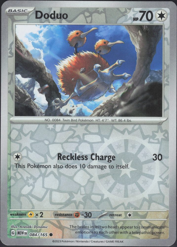 Doduo — front scan
