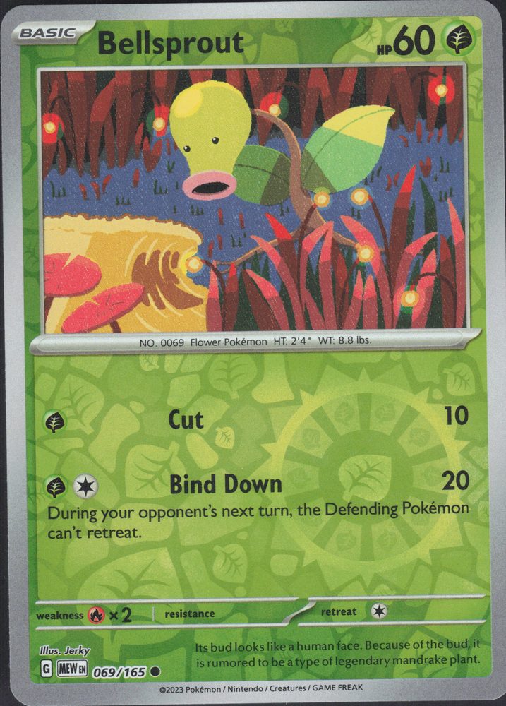 Bellsprout — front scan