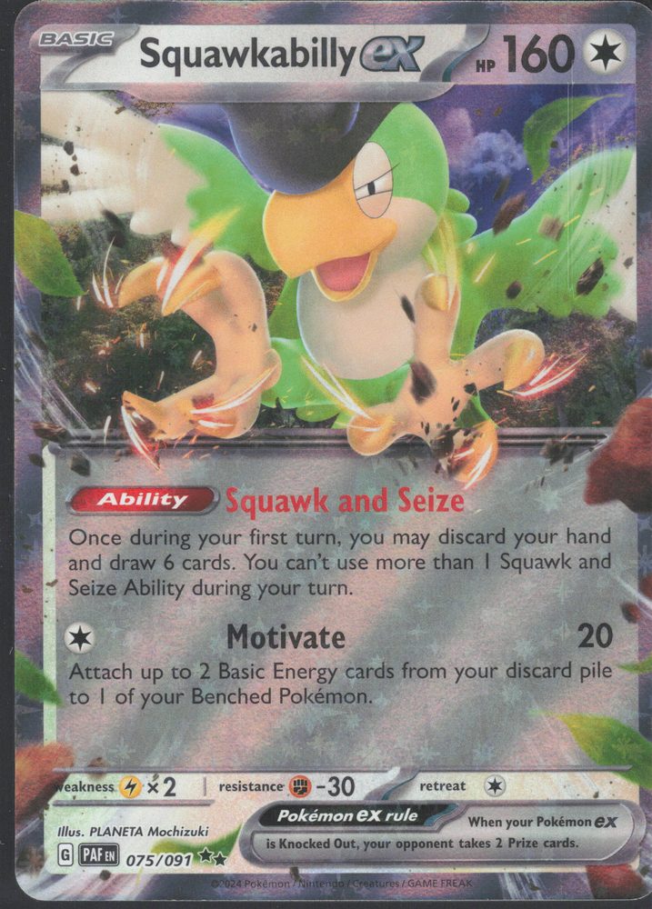 Squawkabilly ex — front scan