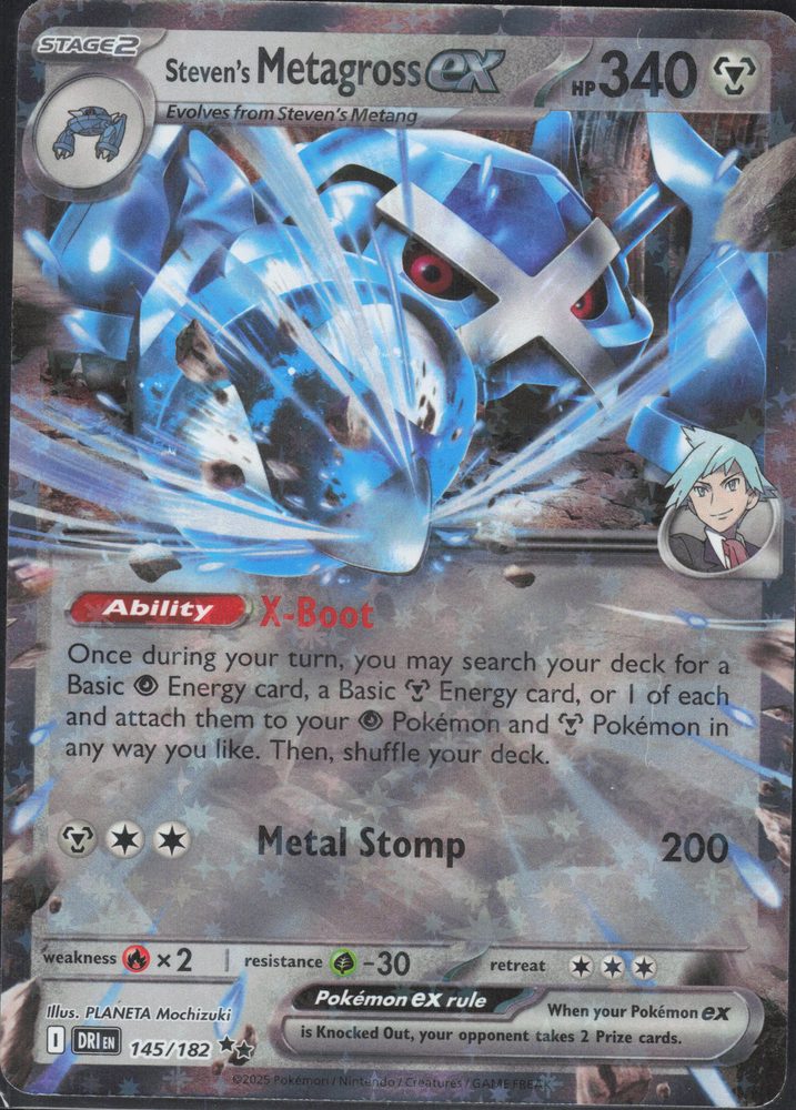 Steven's Metagross ex — front scan