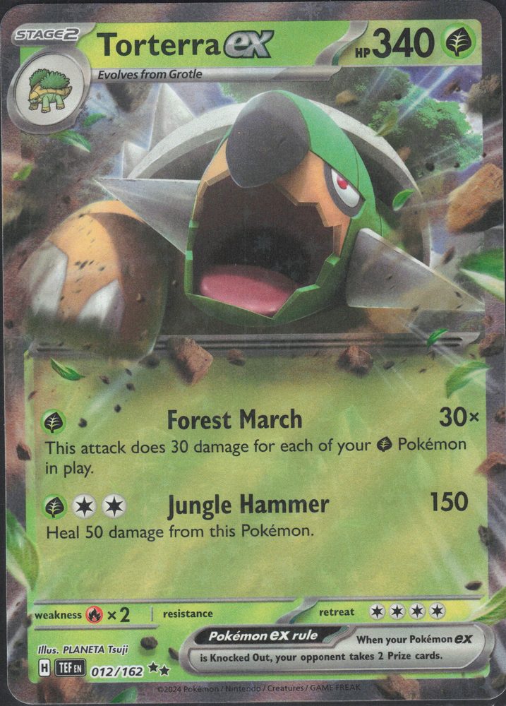 Torterra ex — front scan