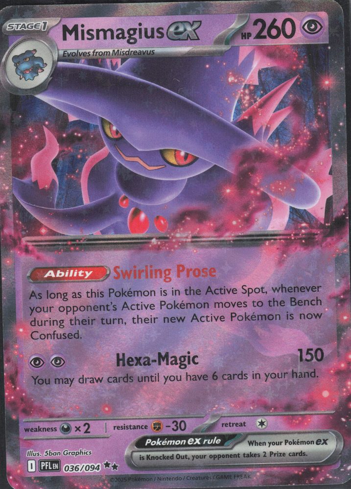 Mismagius ex — front scan