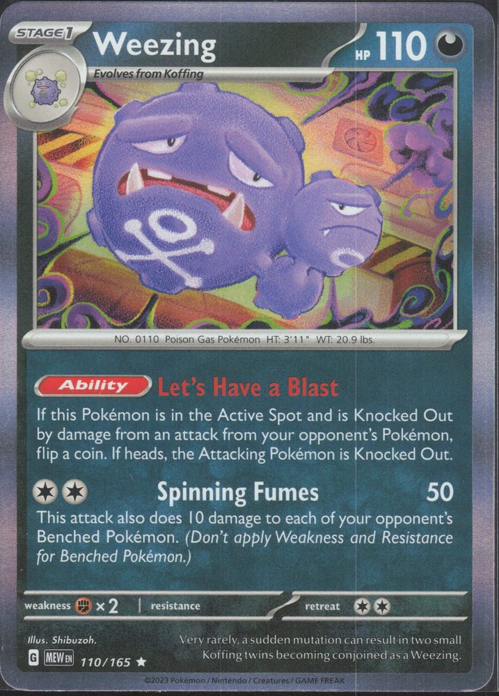 Weezing — front scan