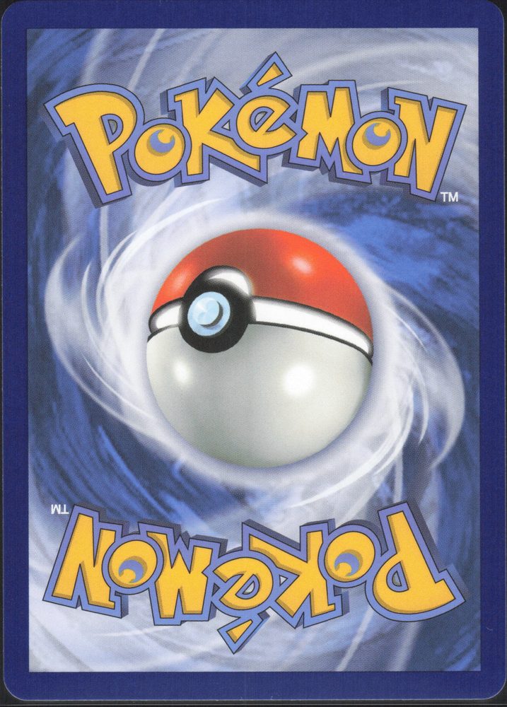 Mega Meganium ex — back scan