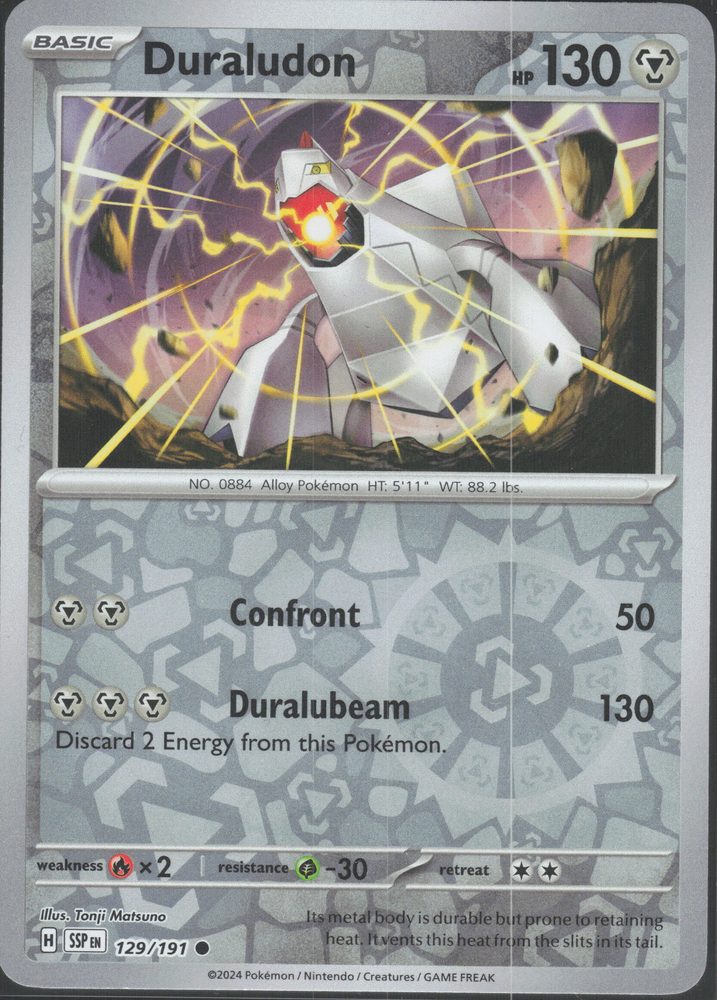 Duraludon — front scan