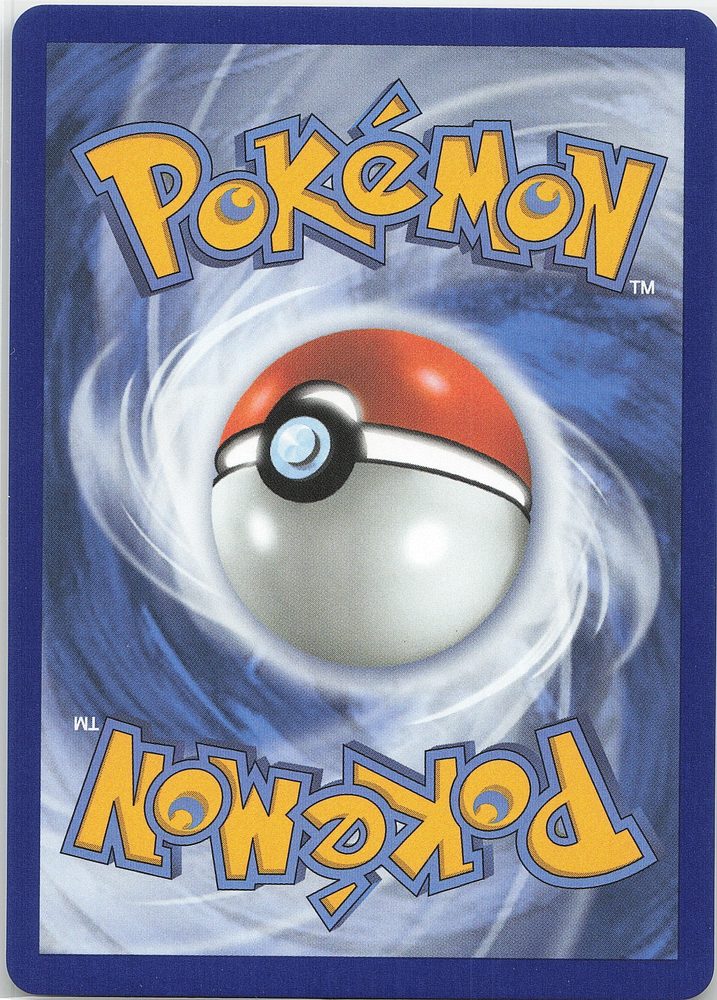 Mega Lucario ex — back scan