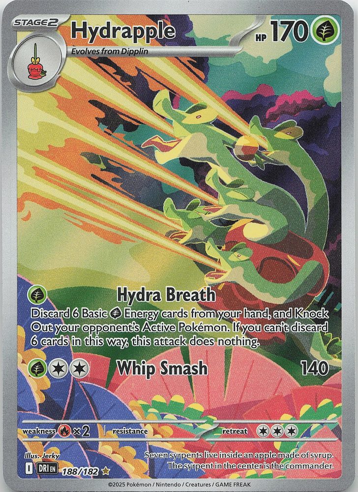 Hydrapple — front scan