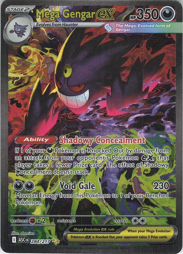 Mega Gengar ex — front scan