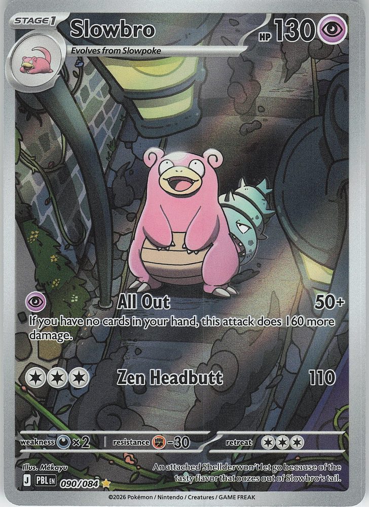 Slowbro — front scan