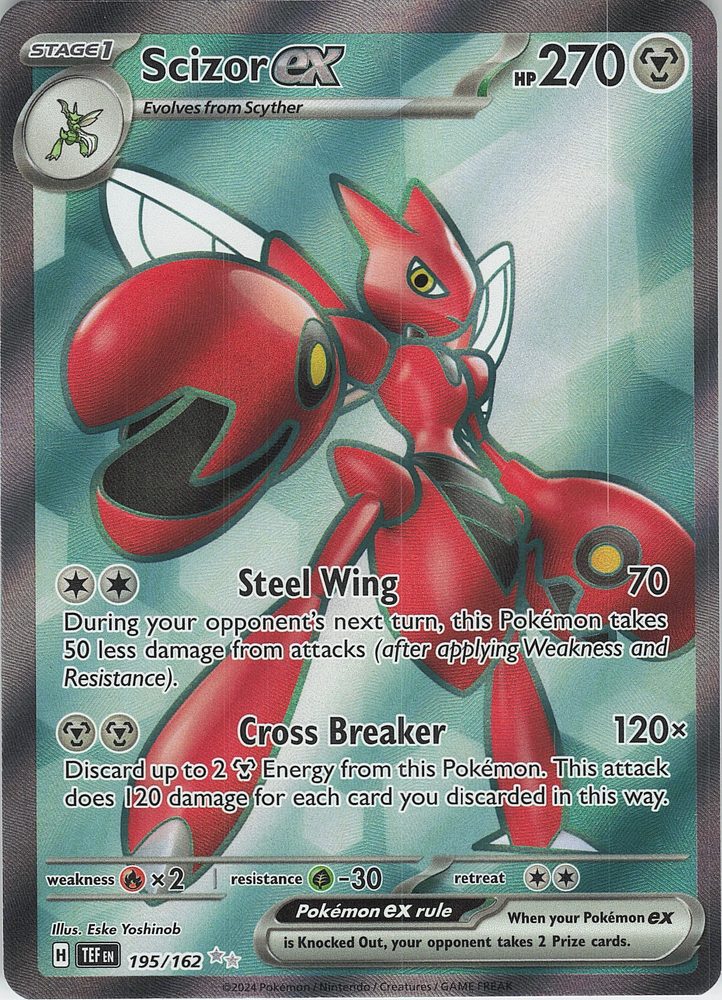 Scizor ex — front scan