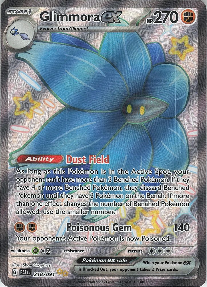 Glimmora ex — front scan