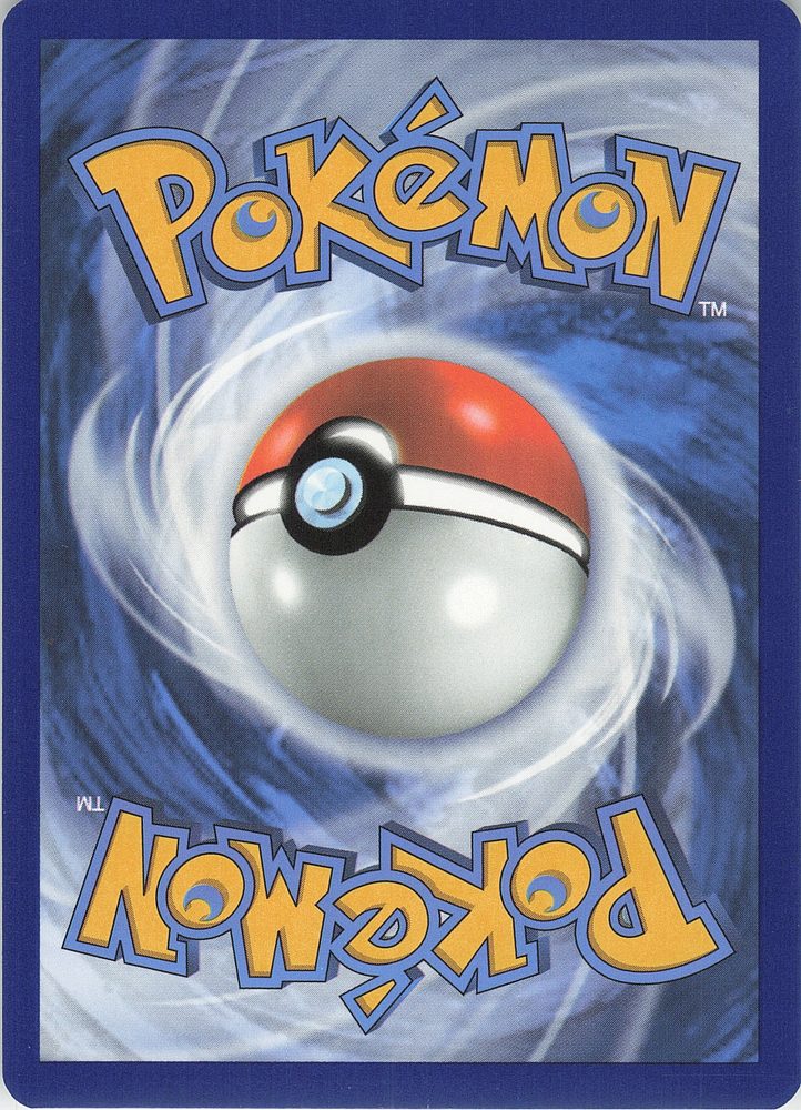 Alakazam ex — back scan