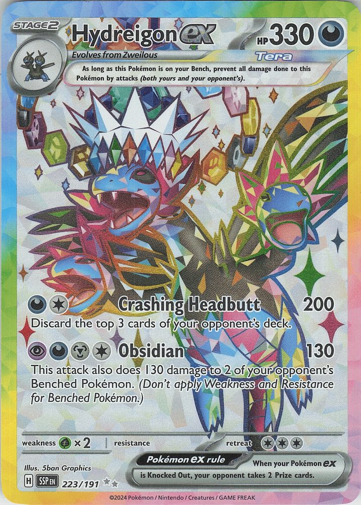Hydreigon ex — front scan