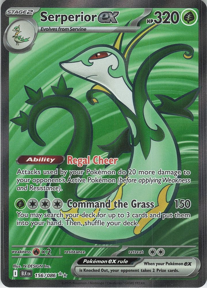 Serperior ex — front scan