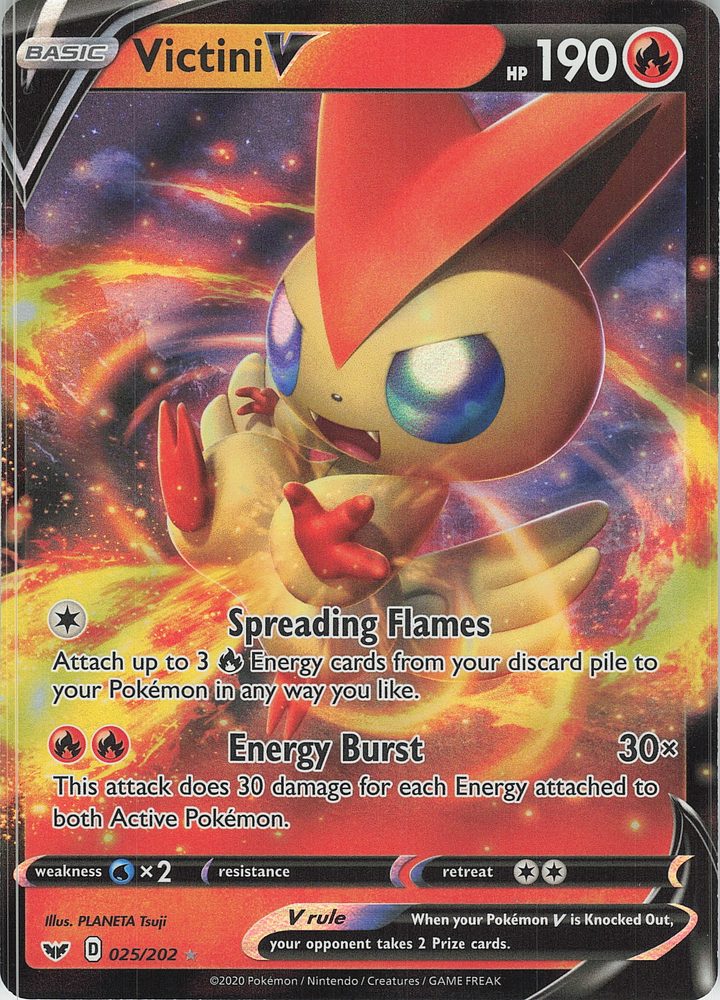 Victini V — front scan