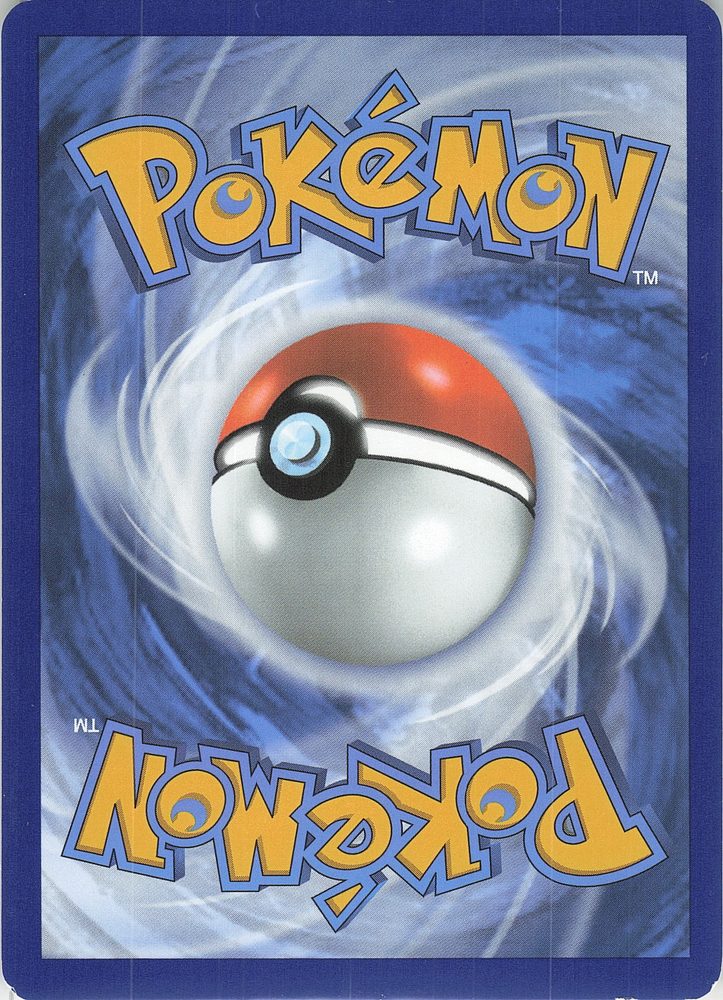 Eevee ex — back scan
