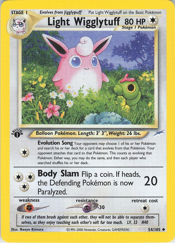 Light Wigglytuff — front scan