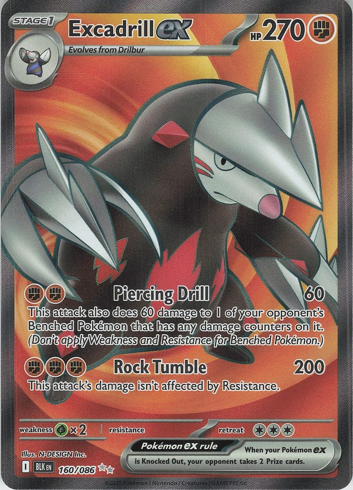 Excadrill ex — front scan