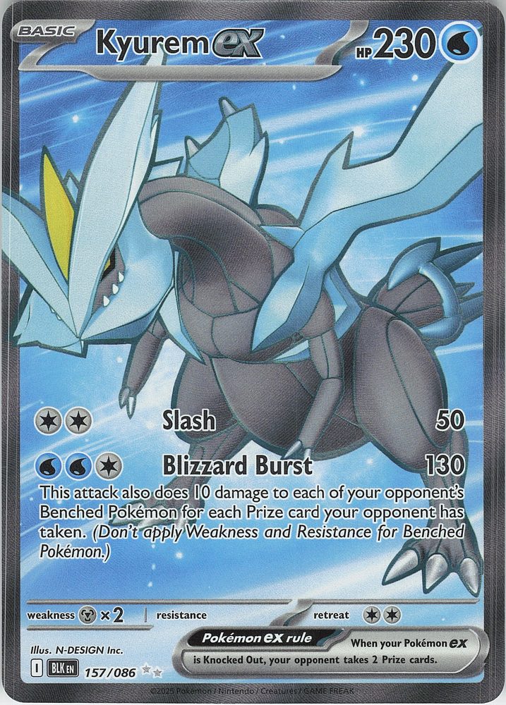 Kyurem ex — front scan