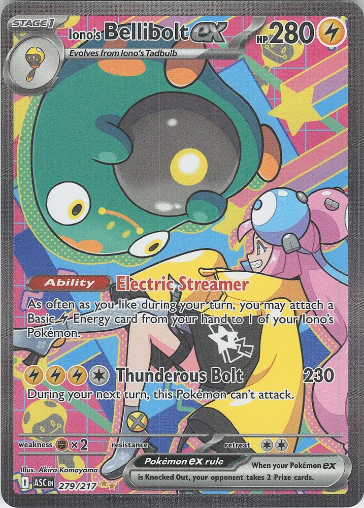 Iono's Bellibolt ex — front scan