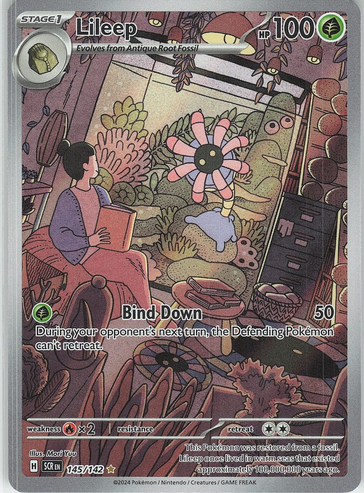 Lileep — front scan