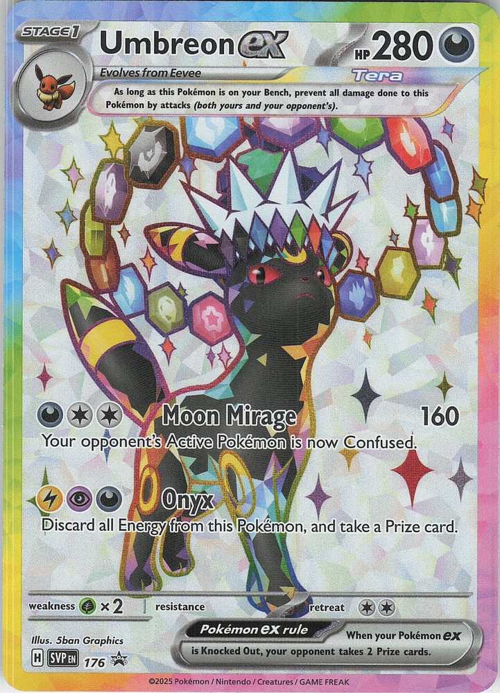 Umbreon ex — front scan