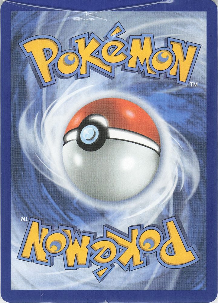 Mega Meganium ex — back scan