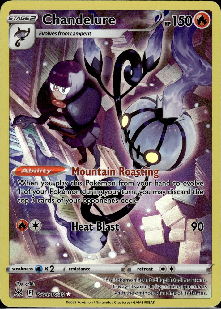 Chandelure — front scan