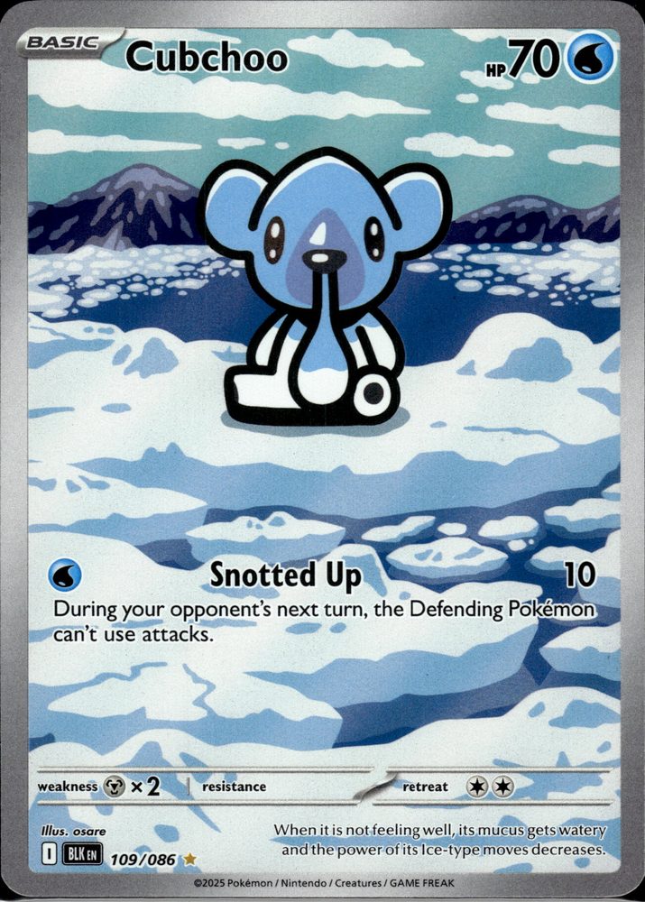 Cubchoo — front scan