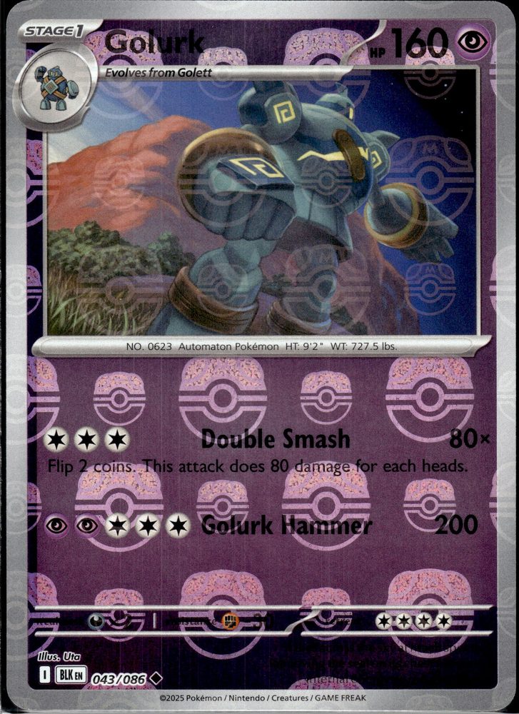 Golurk — front scan